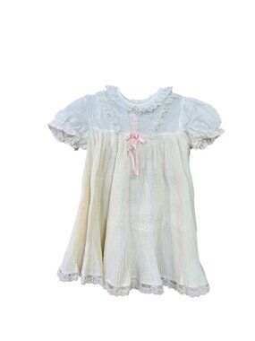 Vintage Jc Penny Toddle Time Dress Little Girls Size 4T AS IS